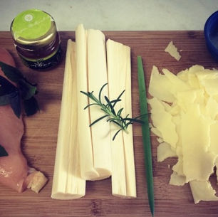 Filet Frango com Palmito Pupunha