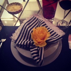 Penne ao Limone e Camarões