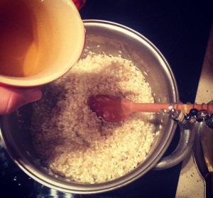 Risoto de Brie e Castanhas