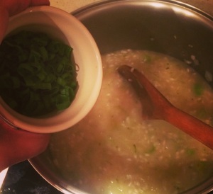 Risoto de Limão e Alho Poró