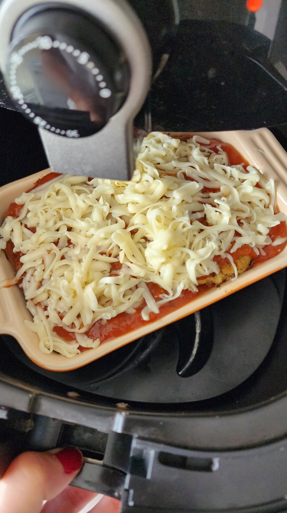 Berinjela à Parmegiana Airfryer