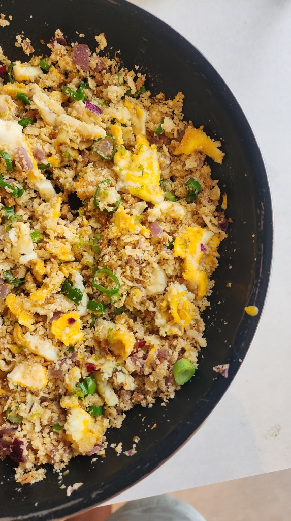 Farofa de Ovos No Capricho