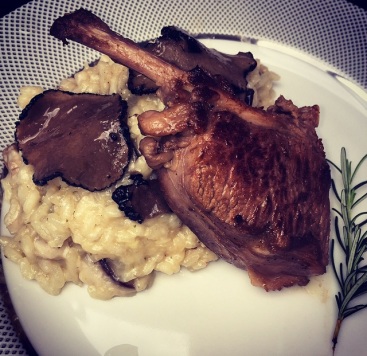 Risoto de Funghi com Trufas Negras