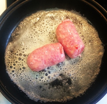 Lingüiça com Batatas