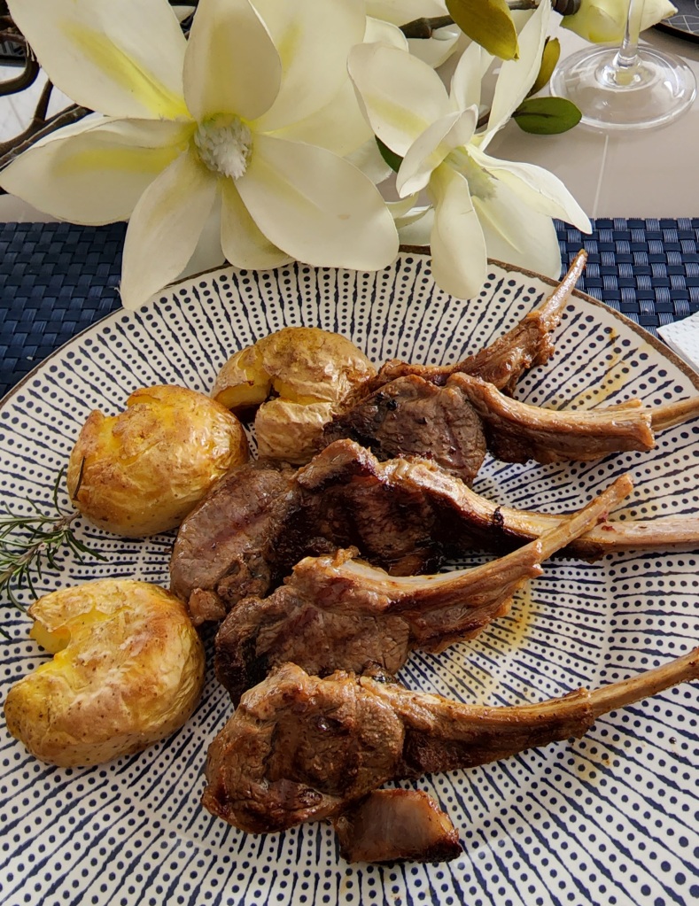 Carré de Cordeiro na Frigideira