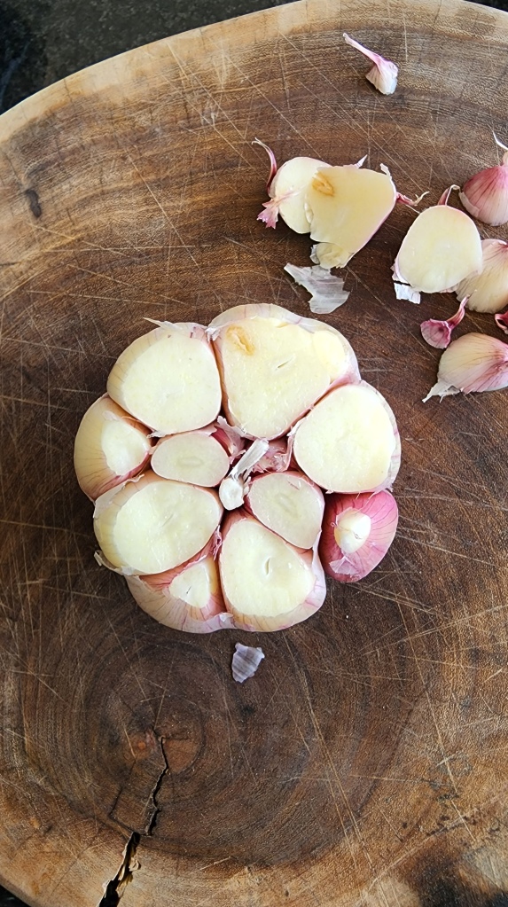 Manteiga temperada com Alho e Ervas