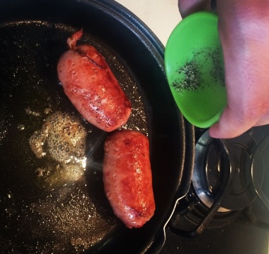 Lingüiça com Batatas