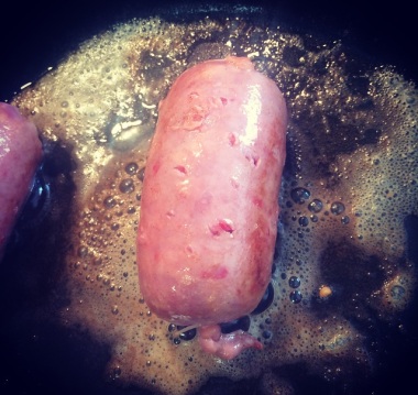 Lingüiça com Batatas