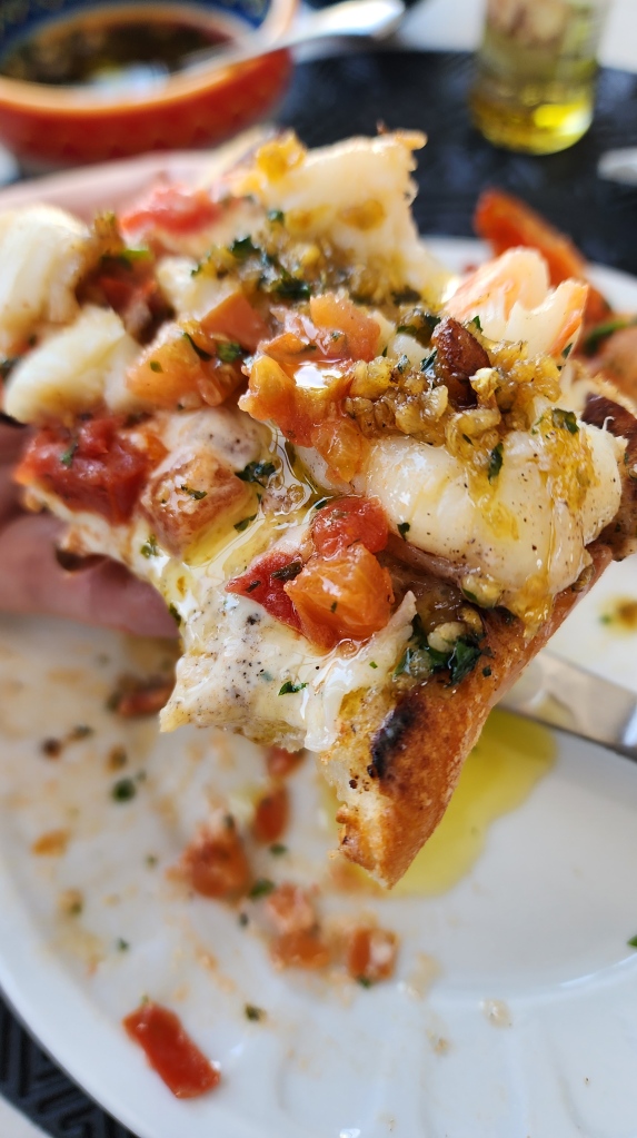 Bruschetta de Camarão