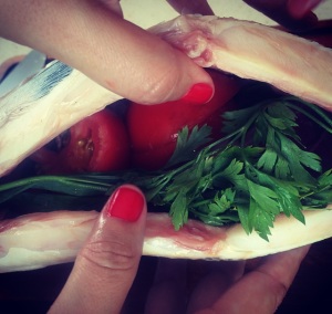 Tambaqui na Churrasqueira