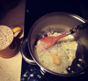 Risoto de Brie e Castanhas