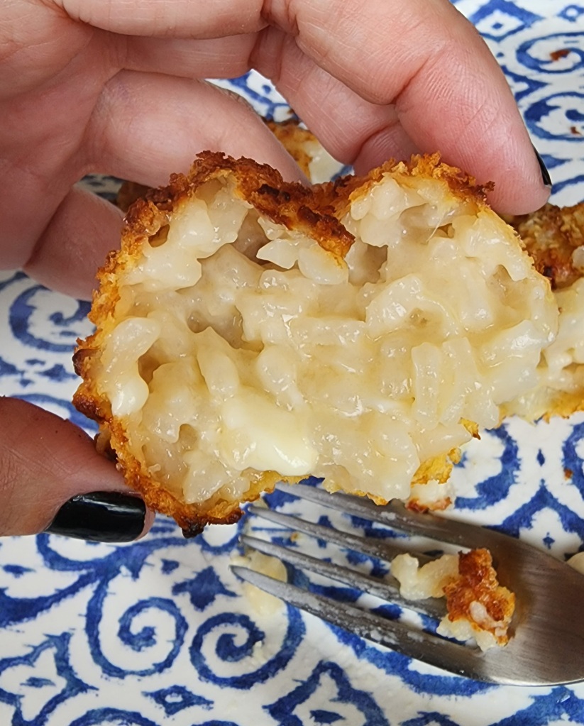 Arancini de Alcachofra na Airfryer