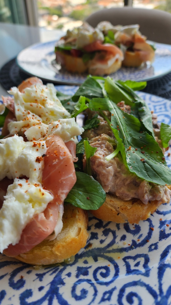 Bruschetta de Parma & Burrata