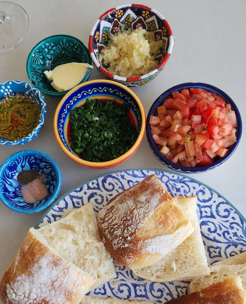 Bruschetta de Camarão