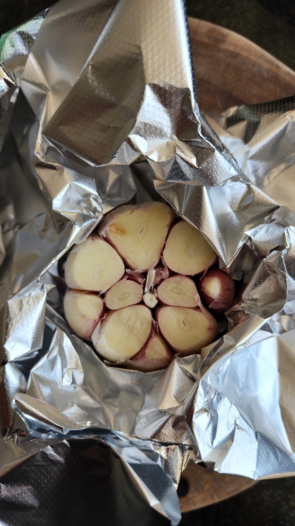 Manteiga temperada com Alho e Ervas