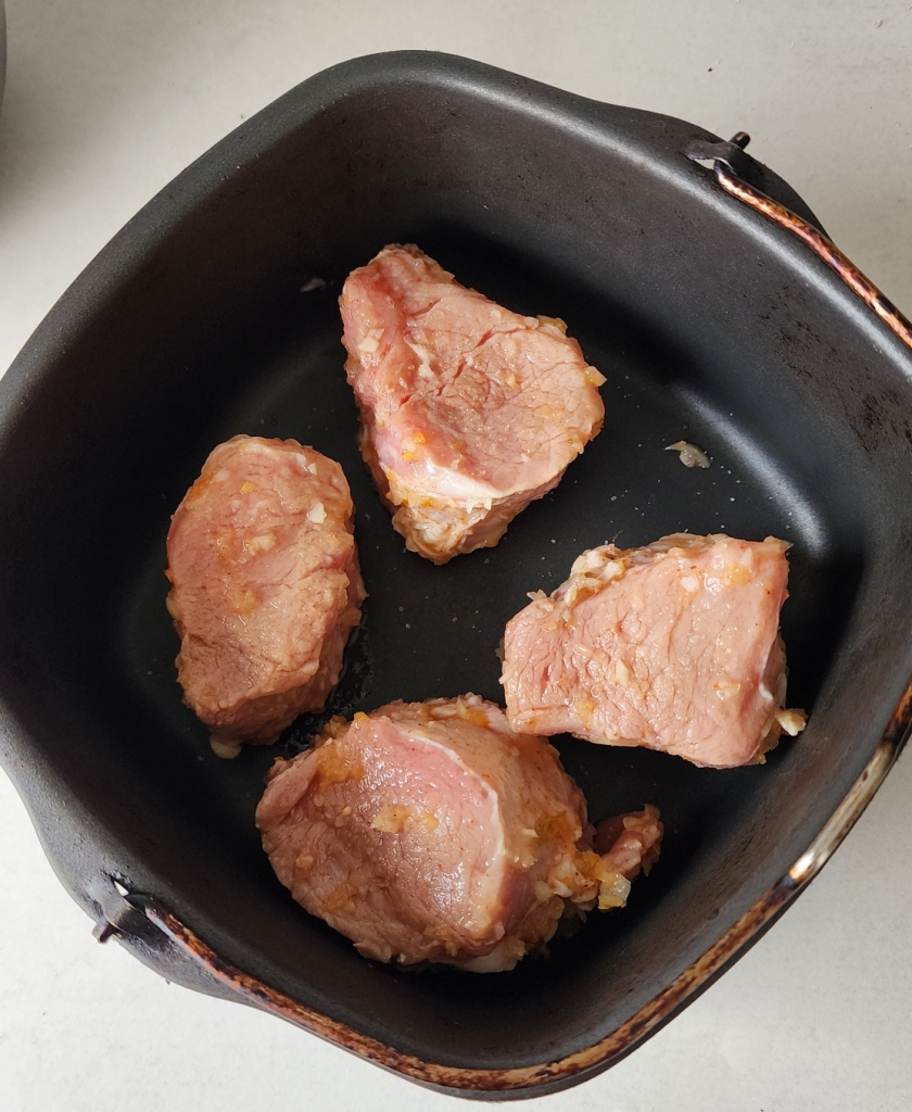 Medalhão Suíno na Airfryer