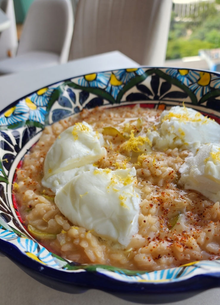 Risoto de Limão e Abobrinha