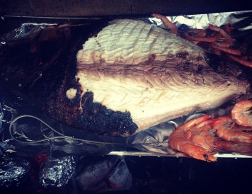 Tambaqui na Churrasqueira