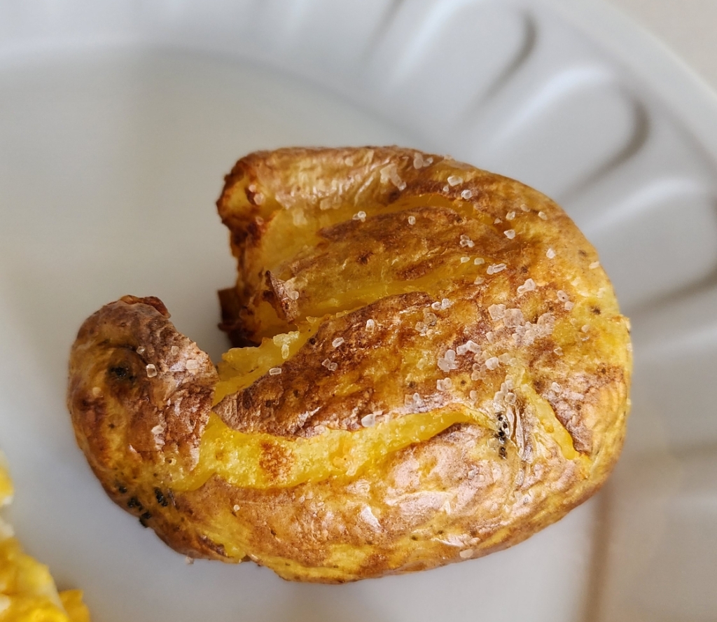 Batatas ao Murro na Airfryer
