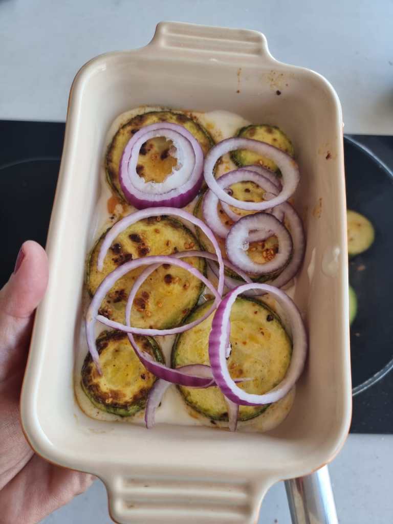 Abobrinha Gratinada na Airfryer