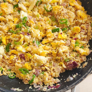 Farofa de Ovos No Capricho