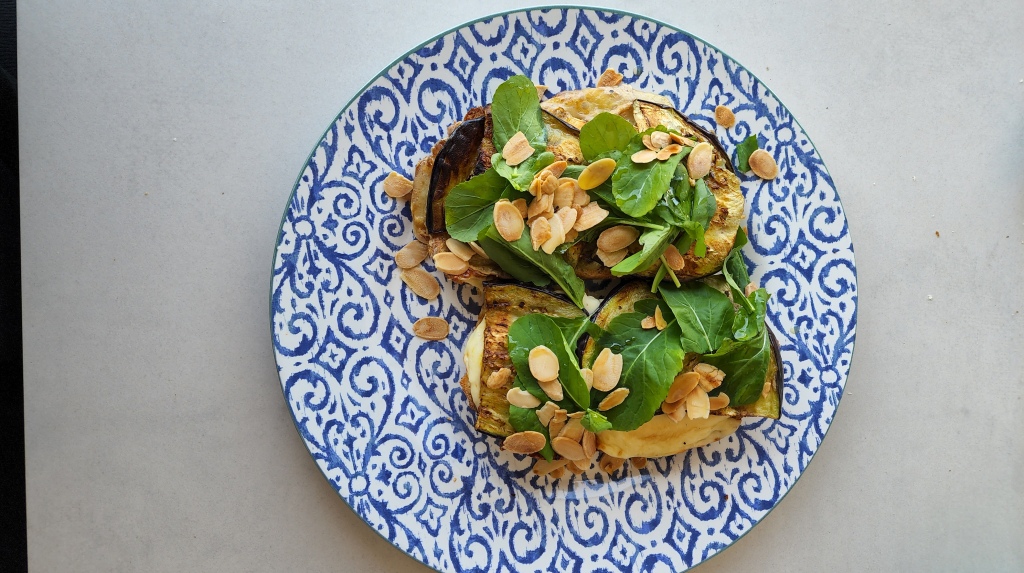 Bruschetta de Berinjela na Airfryer