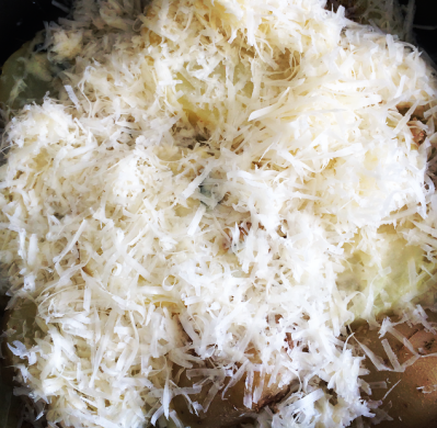 Batata ao Forno com Perfume de Queijos