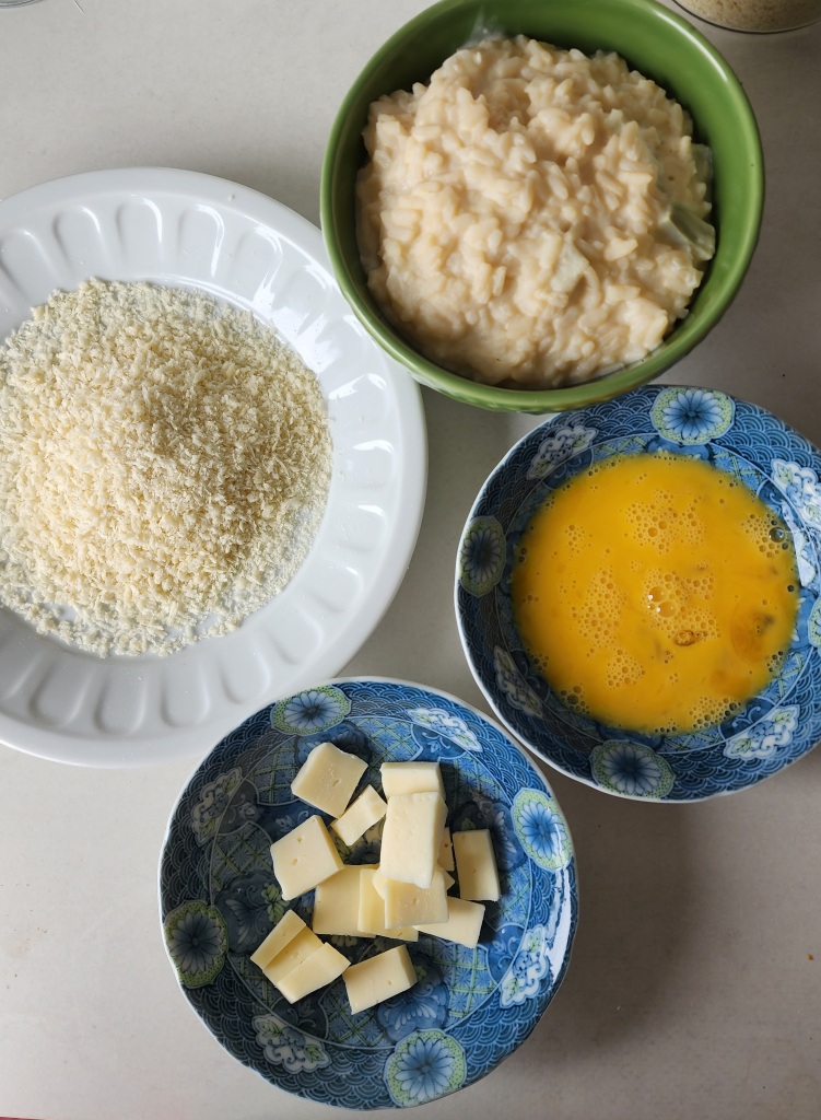 Arancini de Alcachofra na Airfryer
