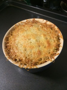 Quinoa com Cenoura Gratinada