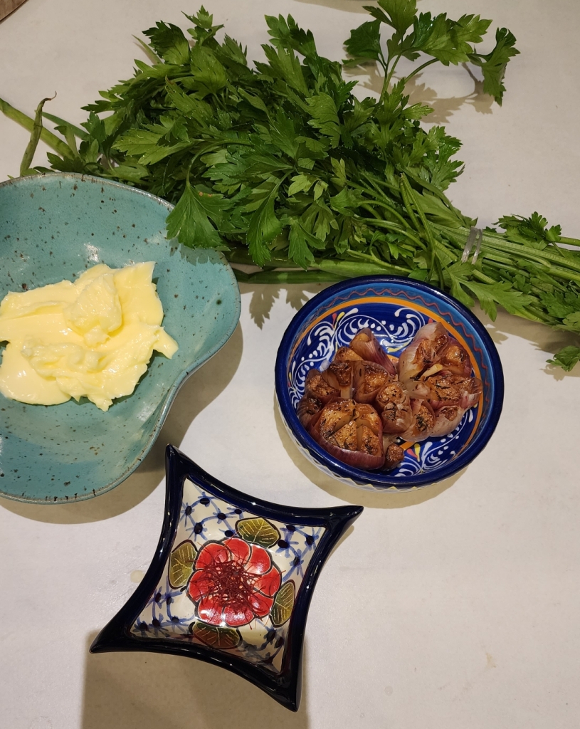 Manteiga Temperada com Açafrão