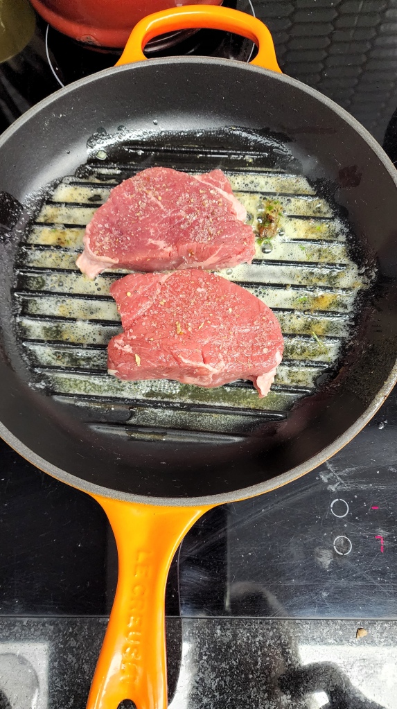 Baby Beef na Frigideira