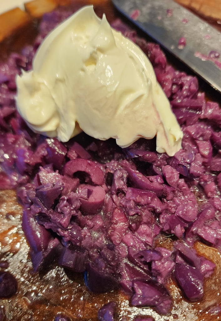 Wrap Com Creme de Azeitonas e Burrata