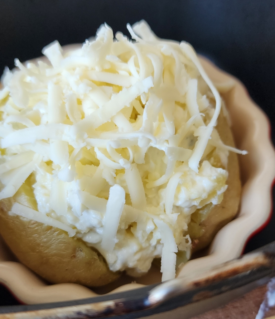 Batata 3 Queijos Gratinada