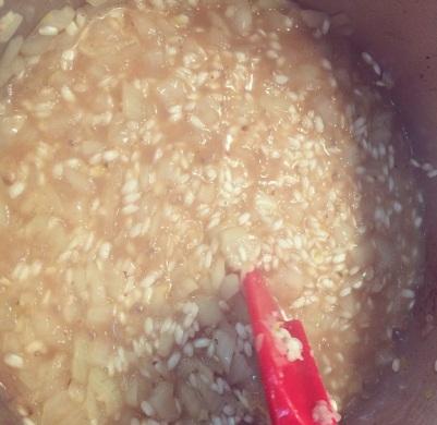 Risoto de Camarões com Perfume de Limão Siciliano