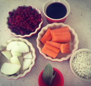 Risoto de Beterraba