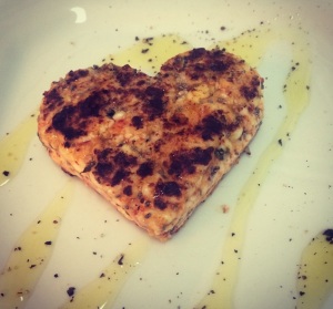 Coração de Tapioca Bolinho de Tapioca