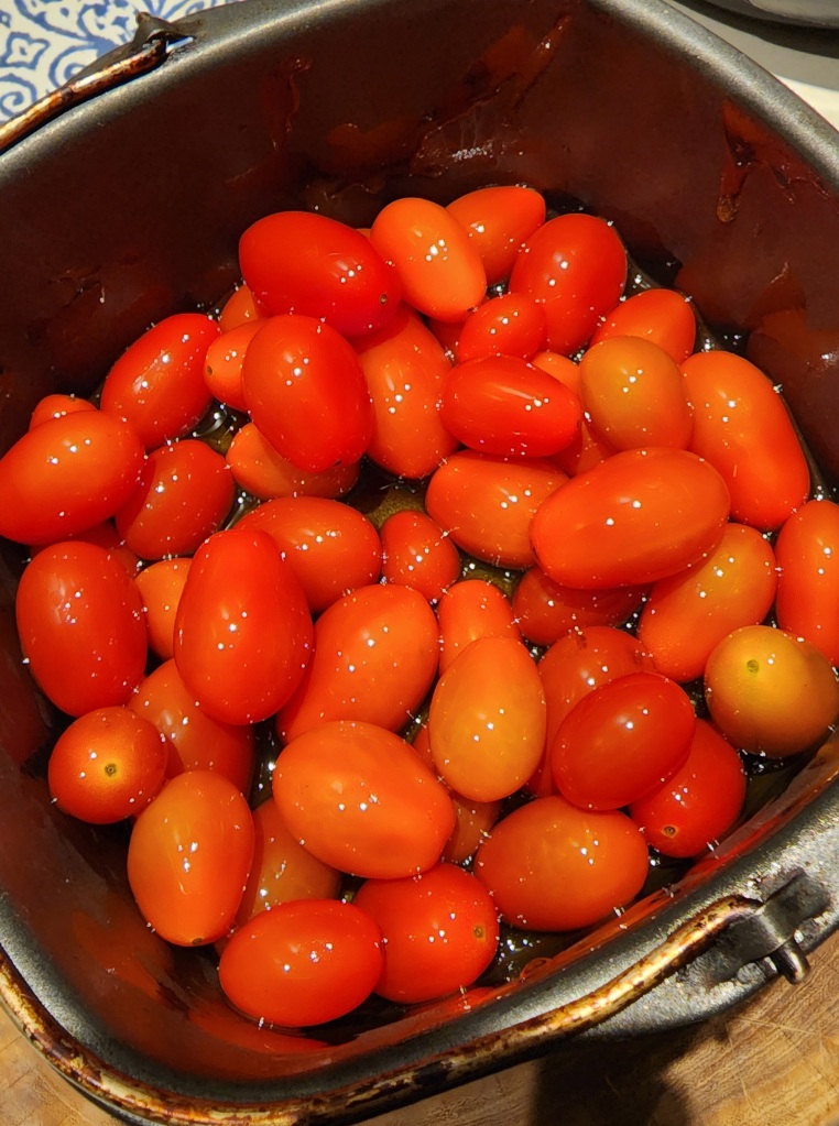 Tomate Confit Na Airfryer