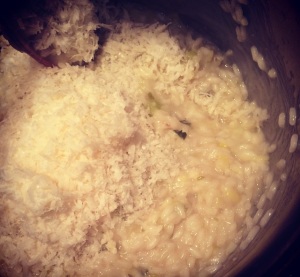 Risoto de Limão e Alho Poró