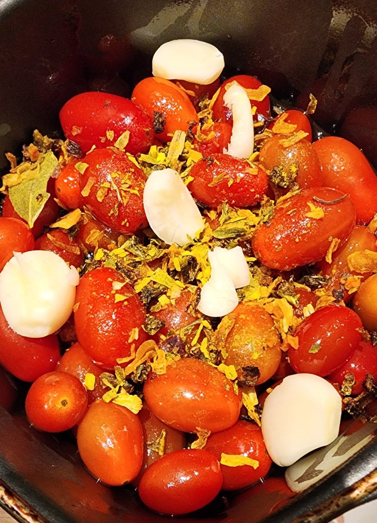 Tomate Confit Na Airfryer