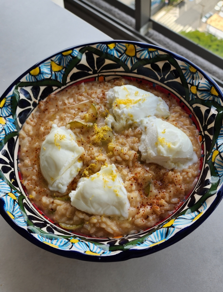 Risoto de Limão e Abobrinha
