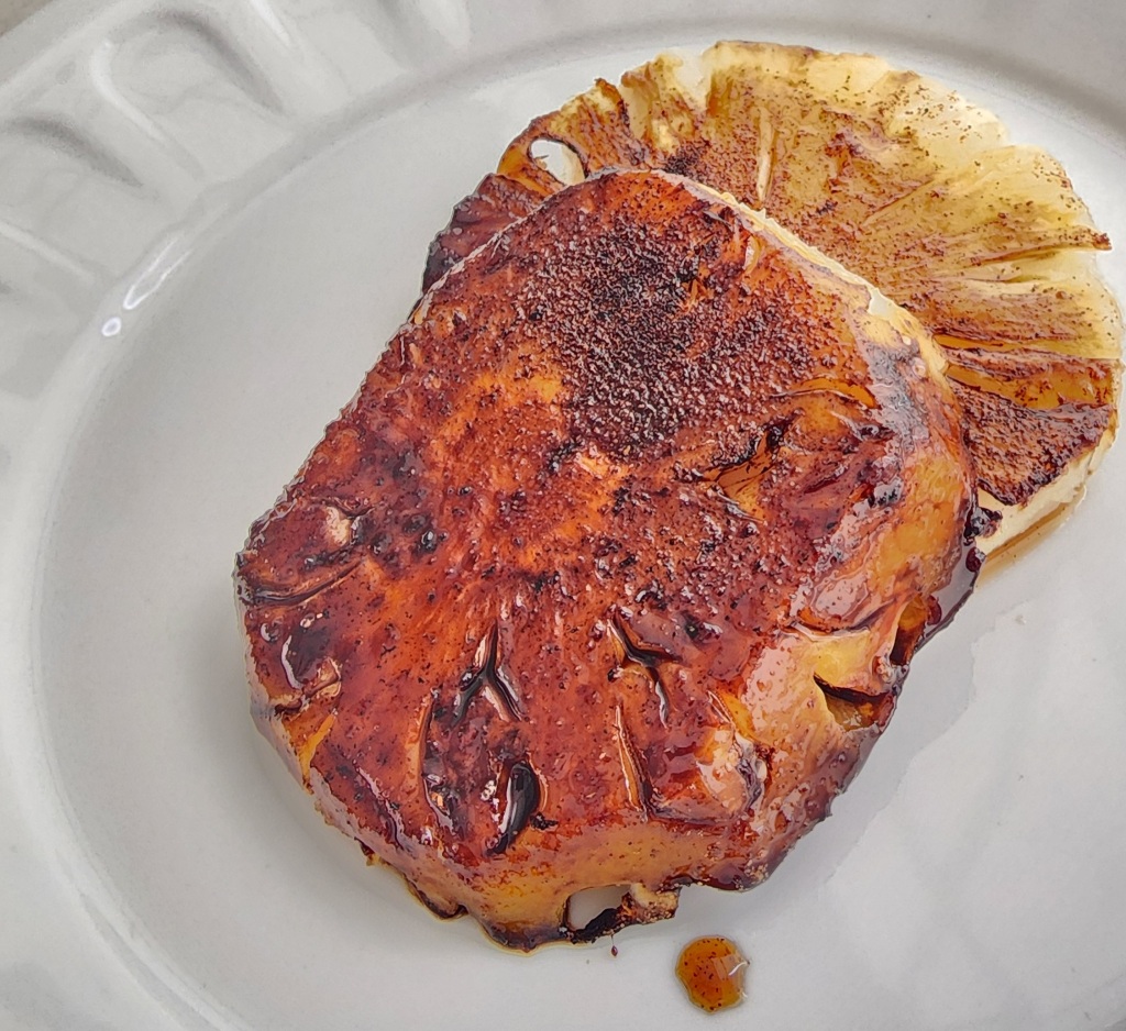 Abacaxi Grelha No Mel