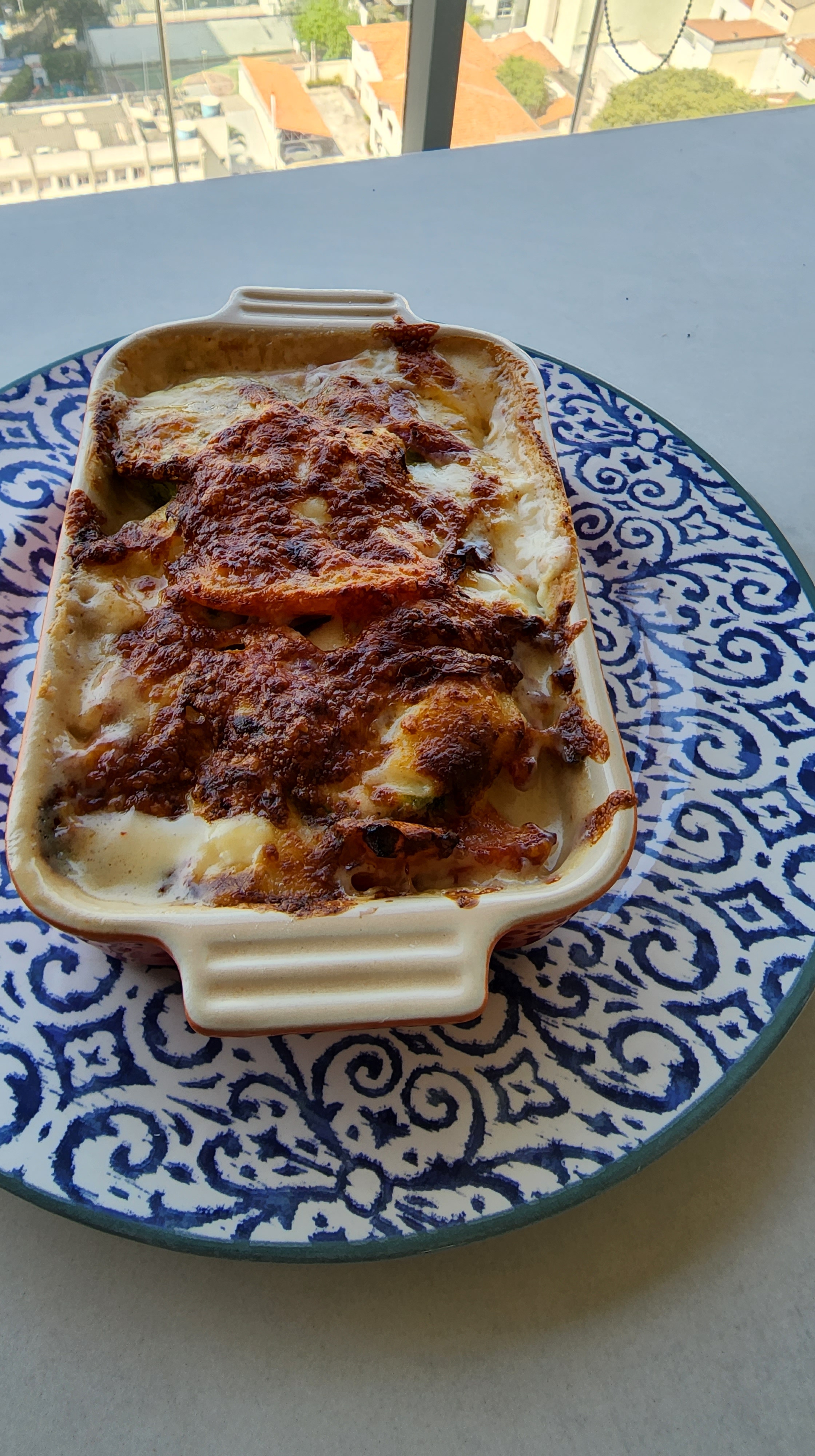 Abobrinha Gratinada na Airfryer