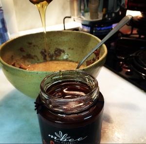 Bolo Fit de Banana e Mel