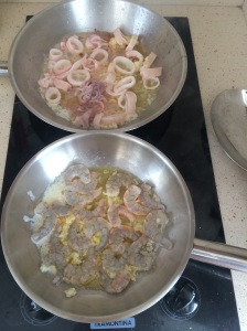 Lula e Camarão Aperitivo