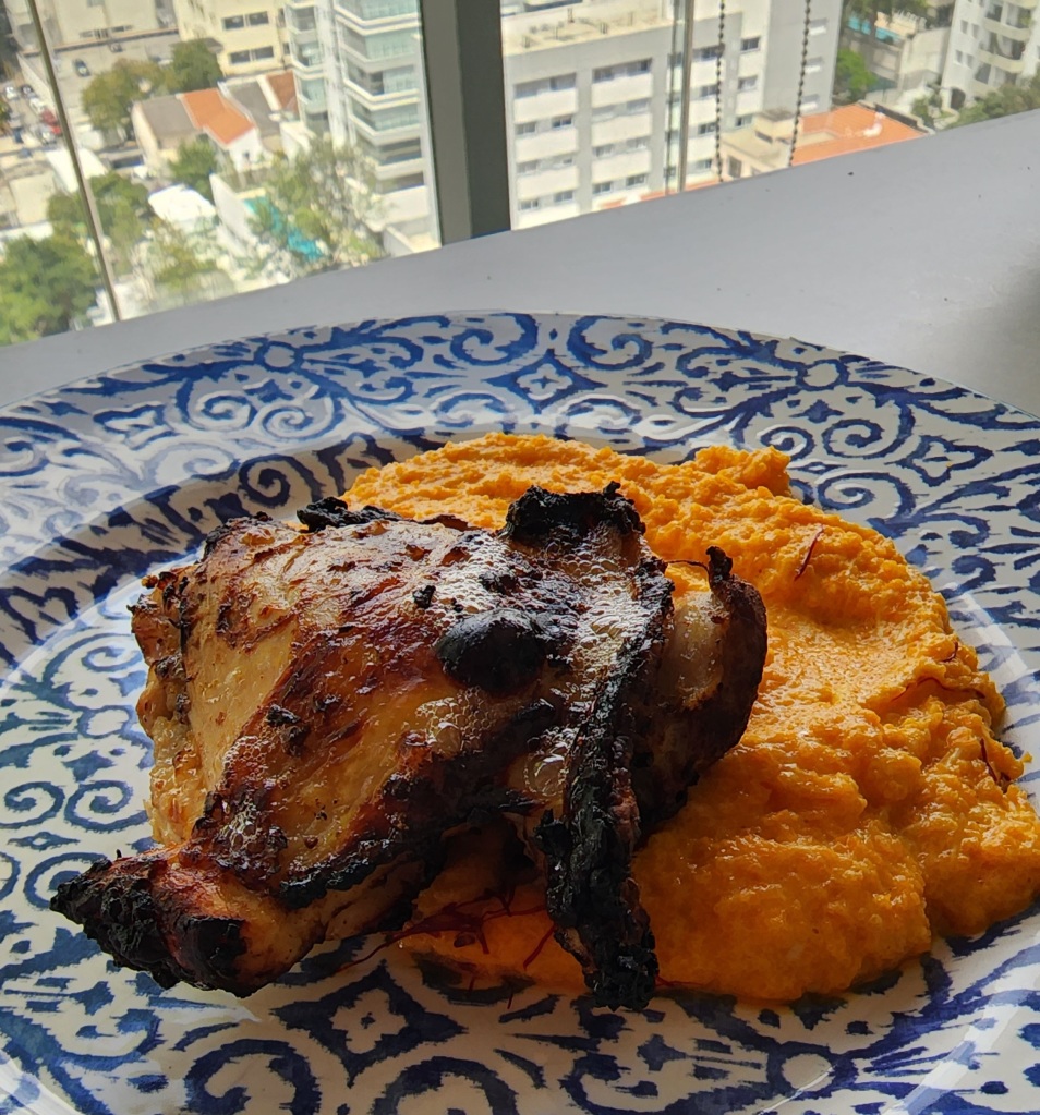 Sobrecoxa na Airfryer