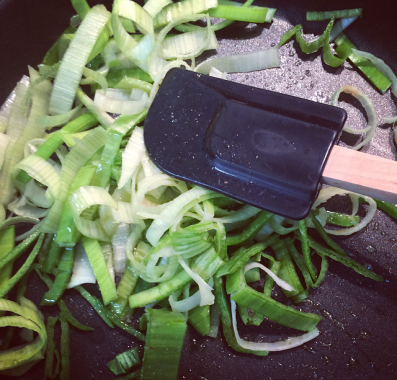 Bruschetta de Alho Poró