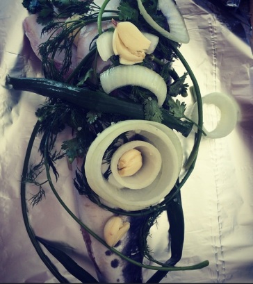 Pintado na Brasa/Churrasqueira com Batatas