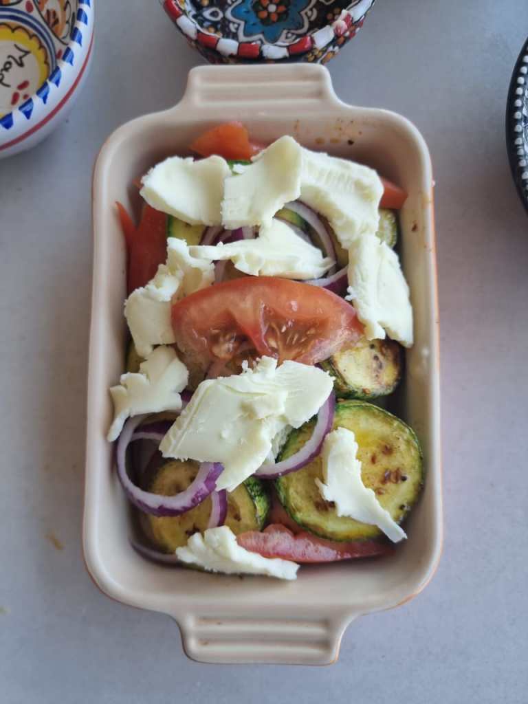 Abobrinha Gratinada na Airfryer