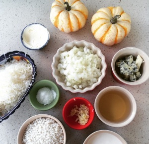 Risoto na Mini Abóbora