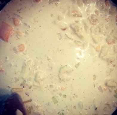 Pipe Rigate Barilla ao Molho de Queijos e Parma